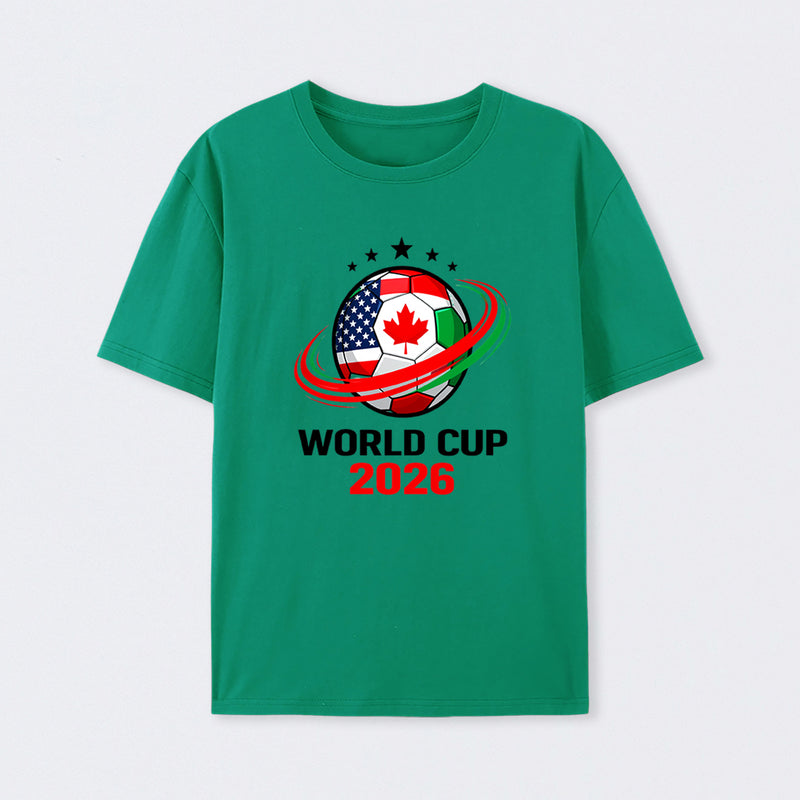 World Cup 2026 Soccer Football Fan T-Shirt