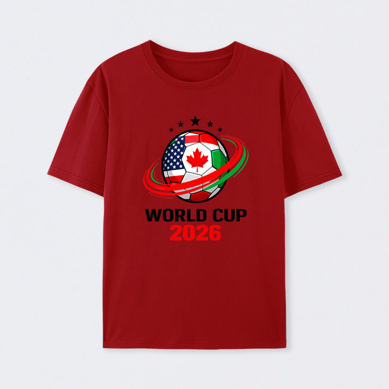 World Cup 2026 Soccer Football Fan T-Shirt