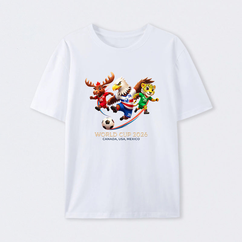 World Cup 2026 Canada USA Mexico Soccer Football T-Shirt
