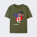 One Continent One Cup 2026 World Cup USA Canada Mexico T-Shirt