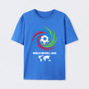 World Cup 2026 Soccer Ball USA Canada Mexico Football Spirit T-Shirt