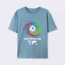 World Cup 2026 Soccer Ball USA Canada Mexico Football Spirit T-Shirt