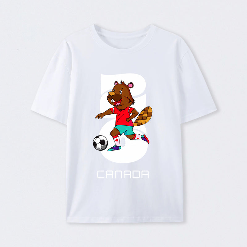 Canada World Cup 2026 White T-Shirt