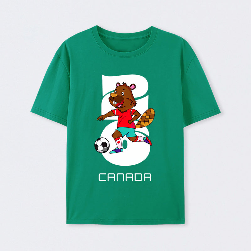 Canada World Cup 2026 White T-Shirt