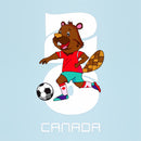 Canada World Cup 2026 White T-Shirt