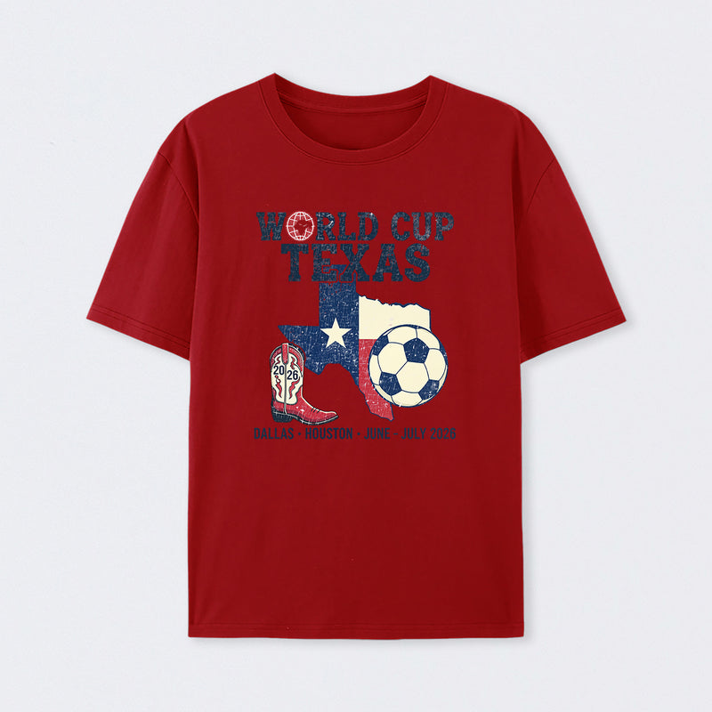 World Cup Texas 2026 Soccer T-Shirt