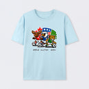 WORLD CUP FOOTBALL - FIFA 2026 Mascot Badge T-Shirt