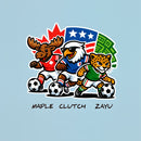 WORLD CUP FOOTBALL - FIFA 2026 Mascot Badge T-Shirt