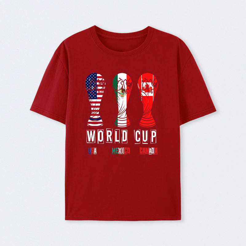 World cup 2026 USA Mexico canada T-Shirt