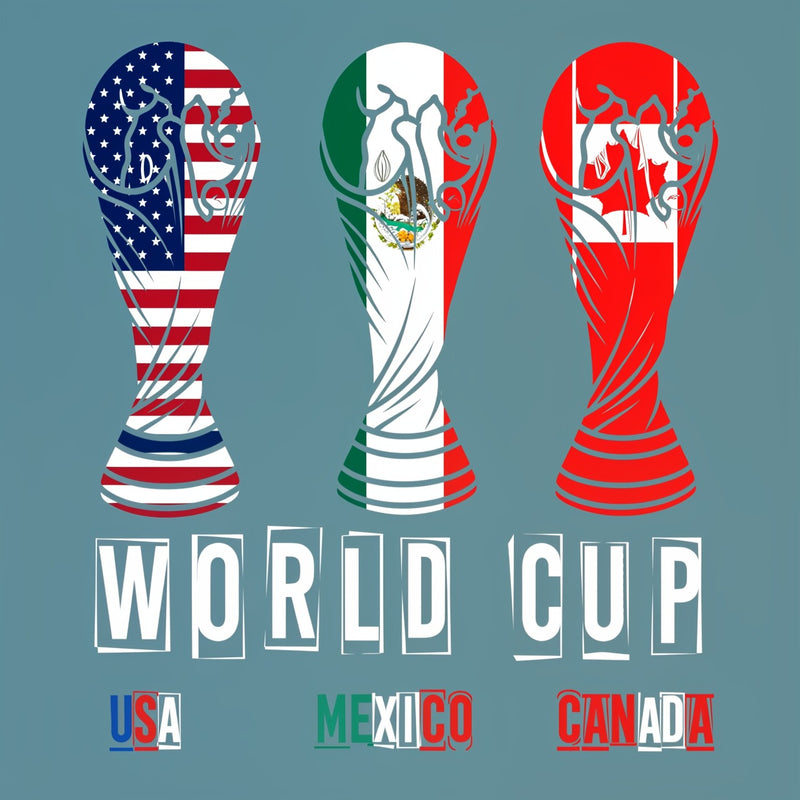 World cup 2026 USA Mexico canada T-Shirt