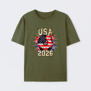 USA Soccer Go Team Stars World Cup 2026 T-Shirt
