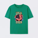 USA Soccer Go Team Stars World Cup 2026 T-Shirt