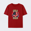 USA Soccer Go Team Stars World Cup 2026 T-Shirt