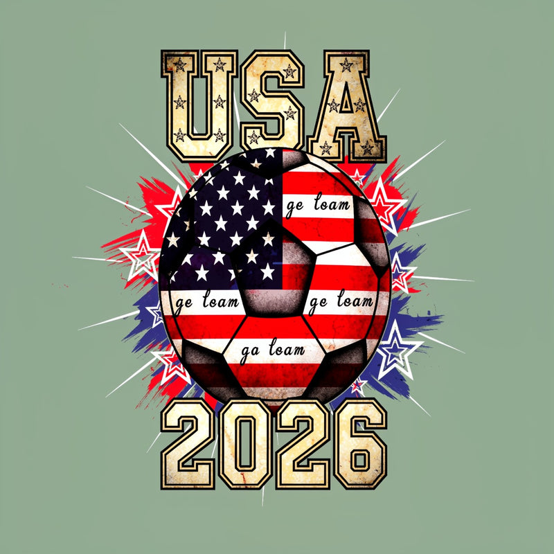 USA Soccer Go Team Stars World Cup 2026 T-Shirt
