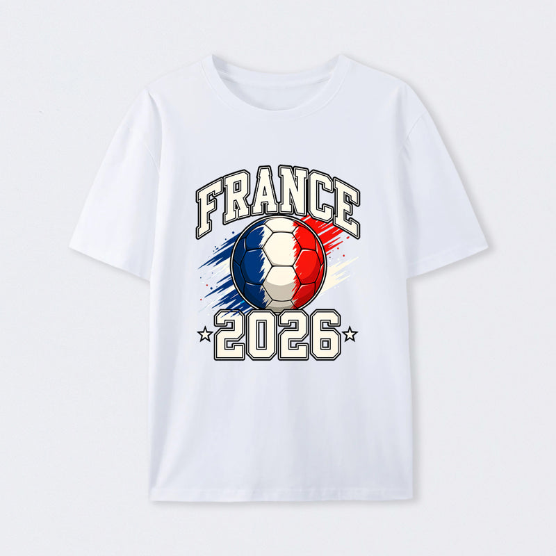 France Soccer World Cup 2026 French Fan T-Shirt