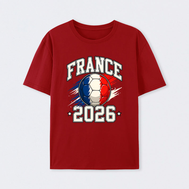 France Soccer World Cup 2026 French Fan T-Shirt