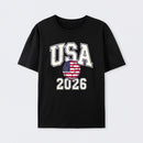 Vintage USA Soccer Ball American World Cup 2026 T-Shirt