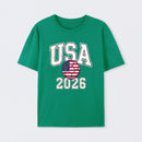 Vintage USA Soccer Ball American World Cup 2026 T-Shirt