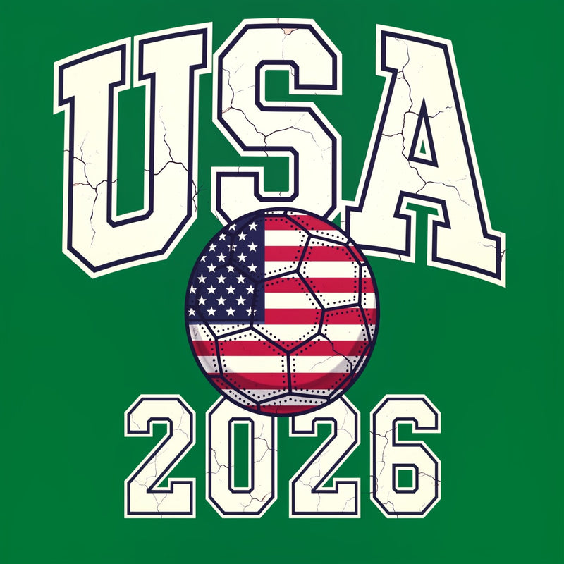 Vintage USA Soccer Ball American World Cup 2026 T-Shirt
