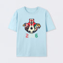 United 2026 Soccer Mascots North America Tournament T-Shirt