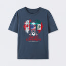 Glitched North America Eagle World Cup Soccer 2026 T-Shirt