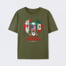 Glitched North America Eagle World Cup Soccer 2026 T-Shirt