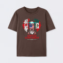 Glitched North America Eagle World Cup Soccer 2026 T-Shirt