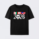 Canada Mexico USA World Cup 2026 T-Shirt