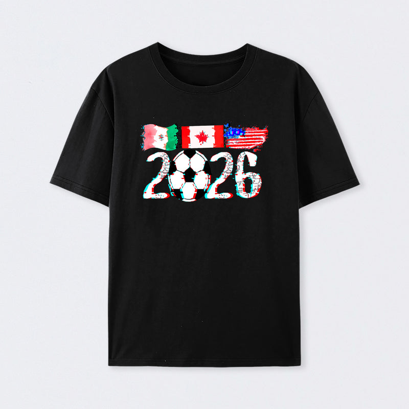 Canada Mexico USA World Cup 2026 T-Shirt