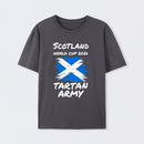 Scotland World Cup 2026 Tartan Army Football Fan T-Shirt