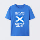 Scotland World Cup 2026 Tartan Army Football Fan T-Shirt