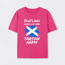 Scotland World Cup 2026 Tartan Army Football Fan T-Shirt