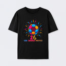 Colorful Soccer Ball USA Canada Mexico 26 World Cup 2026 T-Shirt