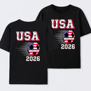 World Cup 2026 USA North America Soccer Supporters Fans Gift T-Shirt