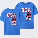 World Cup 2026 USA North America Soccer Supporters Fans Gift T-Shirt