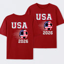 World Cup 2026 USA North America Soccer Supporters Fans Gift T-Shirt