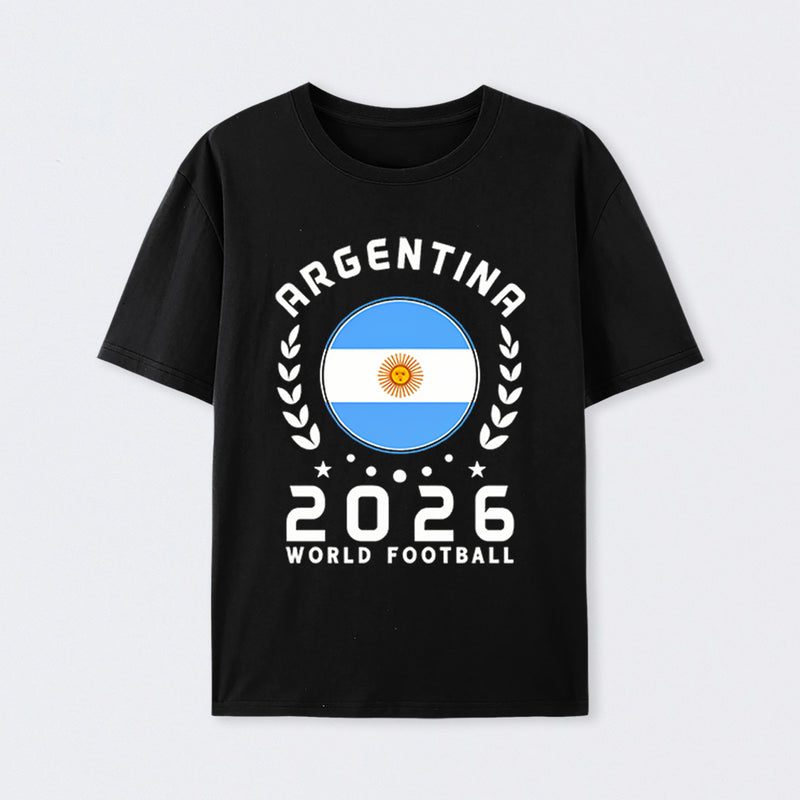 World Cup 2026 Argentina Football Fan Argentine Supporter T-Shirt