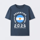 World Cup 2026 Argentina Football Fan Argentine Supporter T-Shirt