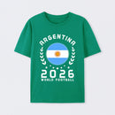 World Cup 2026 Argentina Football Fan Argentine Supporter T-Shirt