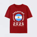World Cup 2026 Argentina Football Fan Argentine Supporter T-Shirt
