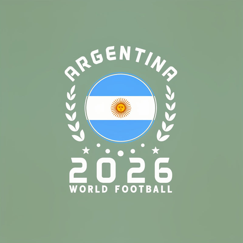 World Cup 2026 Argentina Football Fan Argentine Supporter T-Shirt