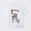 Statue of Liberty World Cup Trophy – USA 2026 Soccer Line Art Design T-Shirt