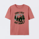 Can I Pet Dat Dawg Funny Animal Bear Meme Lover T-Shirt
