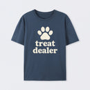 Treat Dealer Funny Dog Lover Quote Paw Humor T-Shirt