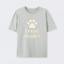 Treat Dealer Funny Dog Lover Quote Paw Humor T-Shirt