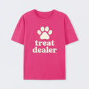 Treat Dealer Funny Dog Lover Quote Paw Humor T-Shirt