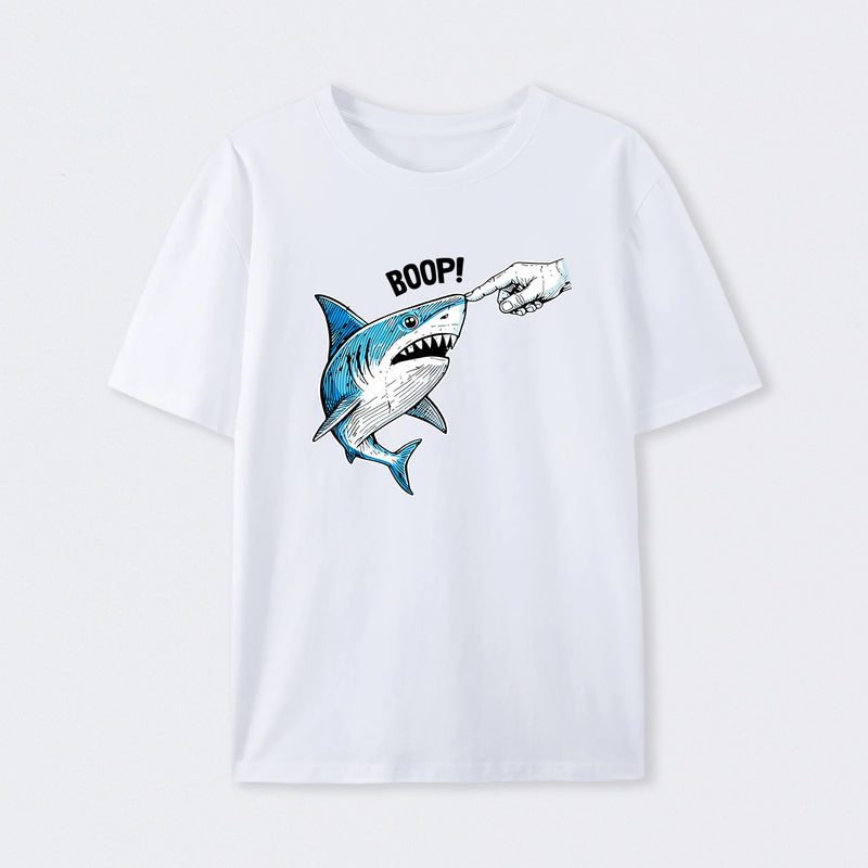 Boop Shark Meme - Funny Boop The Snoot Meme, Cute Ocean Animal Humor T-Shirt