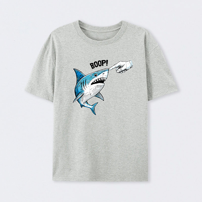 Boop Shark Meme - Funny Boop The Snoot Meme, Cute Ocean Animal Humor T-Shirt