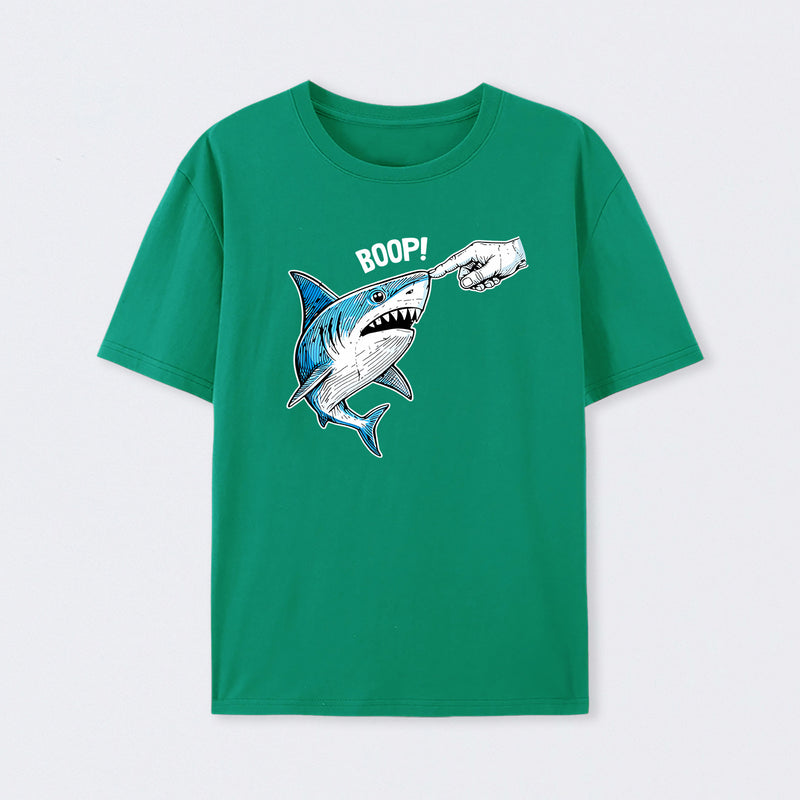 Boop Shark Meme - Funny Boop The Snoot Meme, Cute Ocean Animal Humor T-Shirt