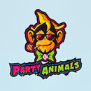 Party Animals Baseball Monkey T-Shirt